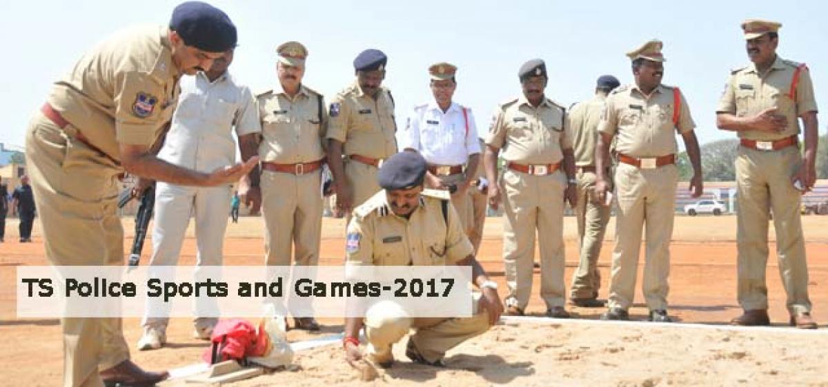 All set for Telangana State Police Sports & Games-2017 in Warangal