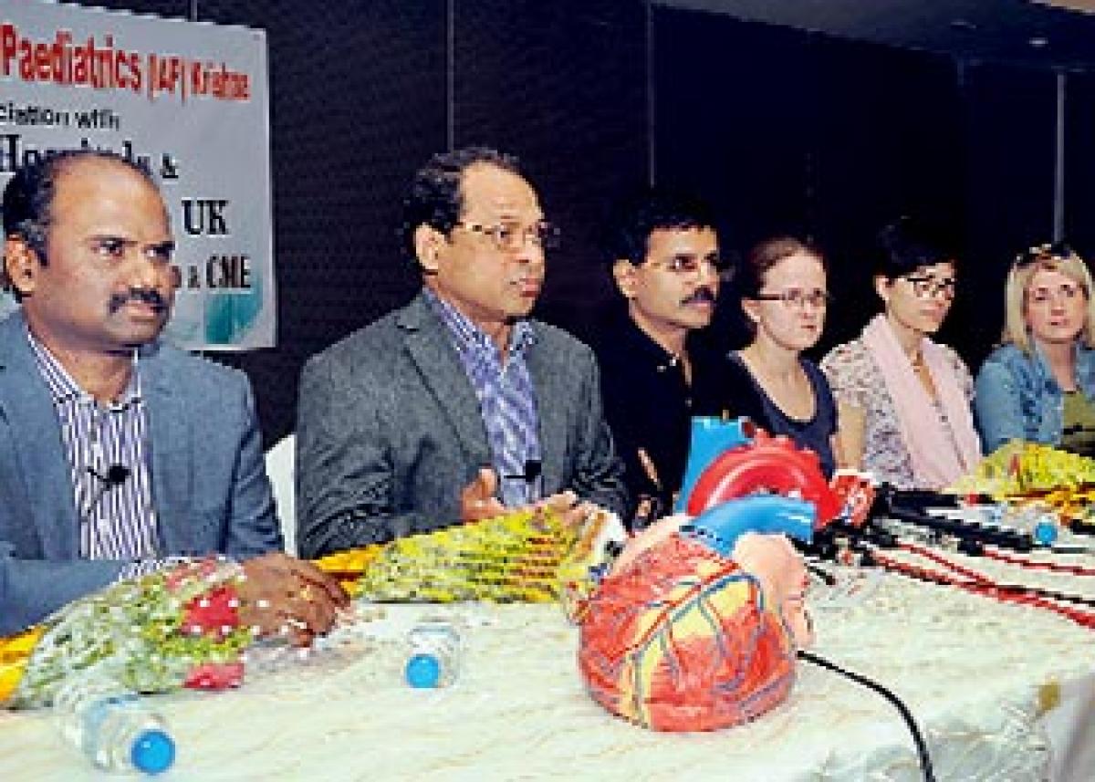 Free heart surgery for 25 kids at Andhra Hospitals from today