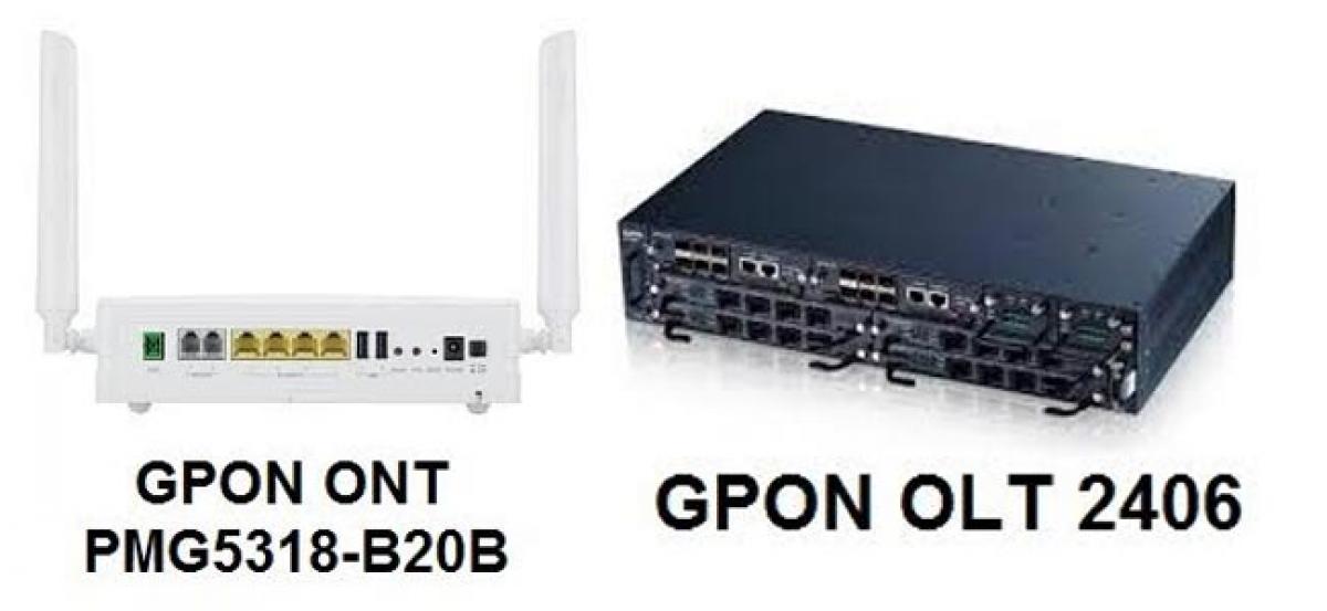 ZyXEL GPON Ultimate solution for high speed