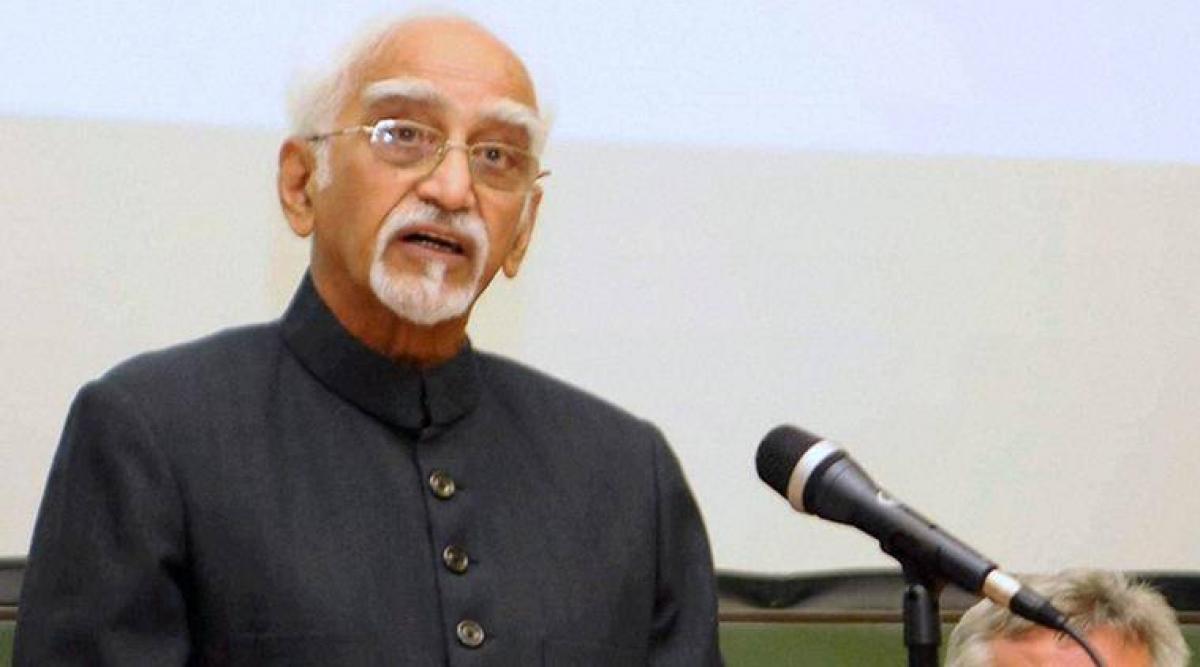 Vice President Hamid Ansari defends liberal values, right to dissent