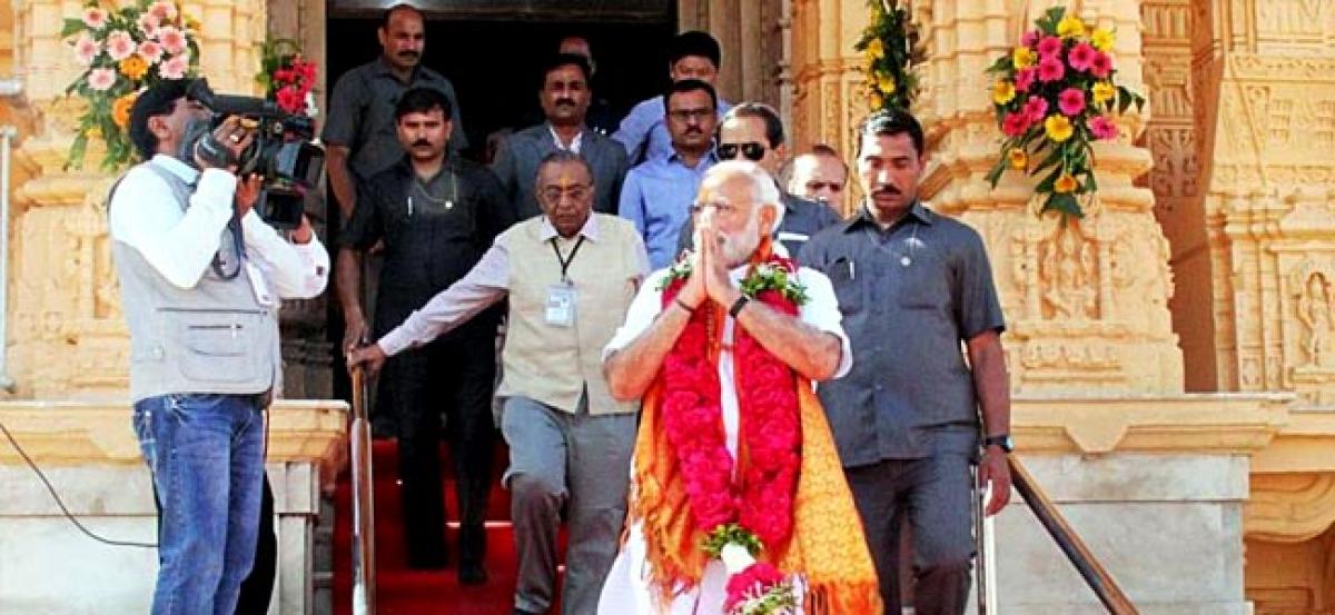 BJP leaders credit Modi wave for strong showing in UP