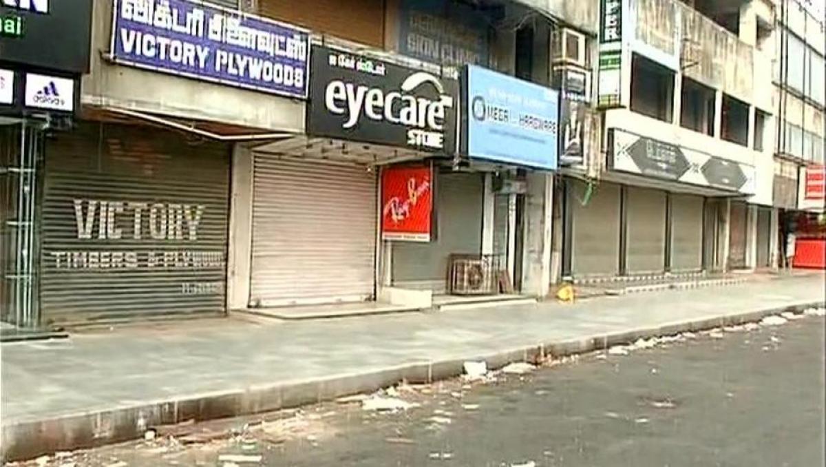 Normal life affected due to shutdown in Tamil Nadu