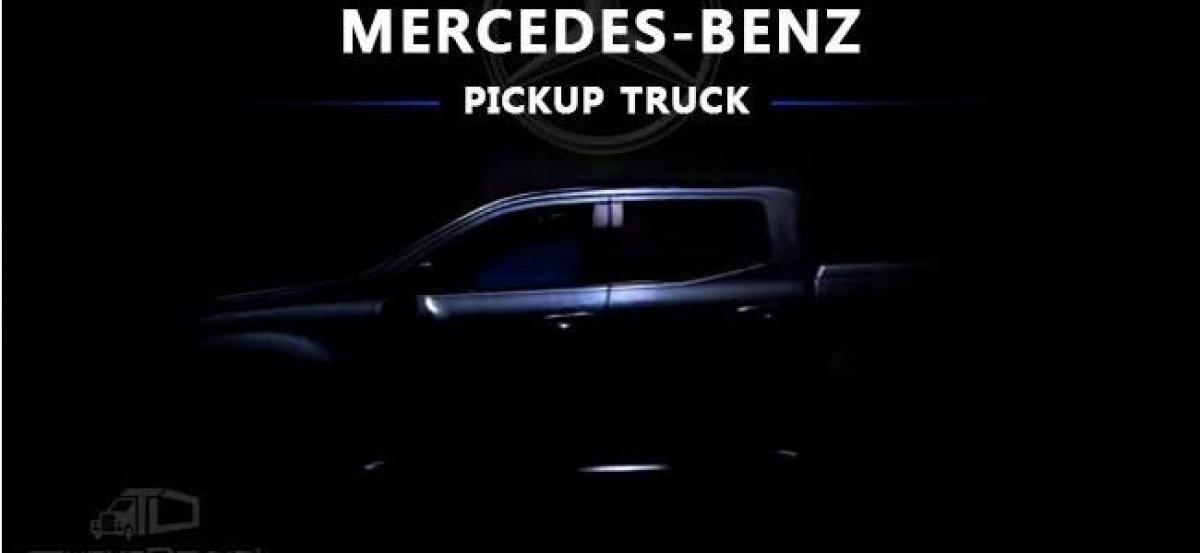 Fancy Pickup Trucks? How About One from Mercedes-Benz