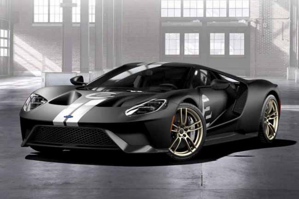 Check out: 2017 Ford GT66 Heritage Edition specifications