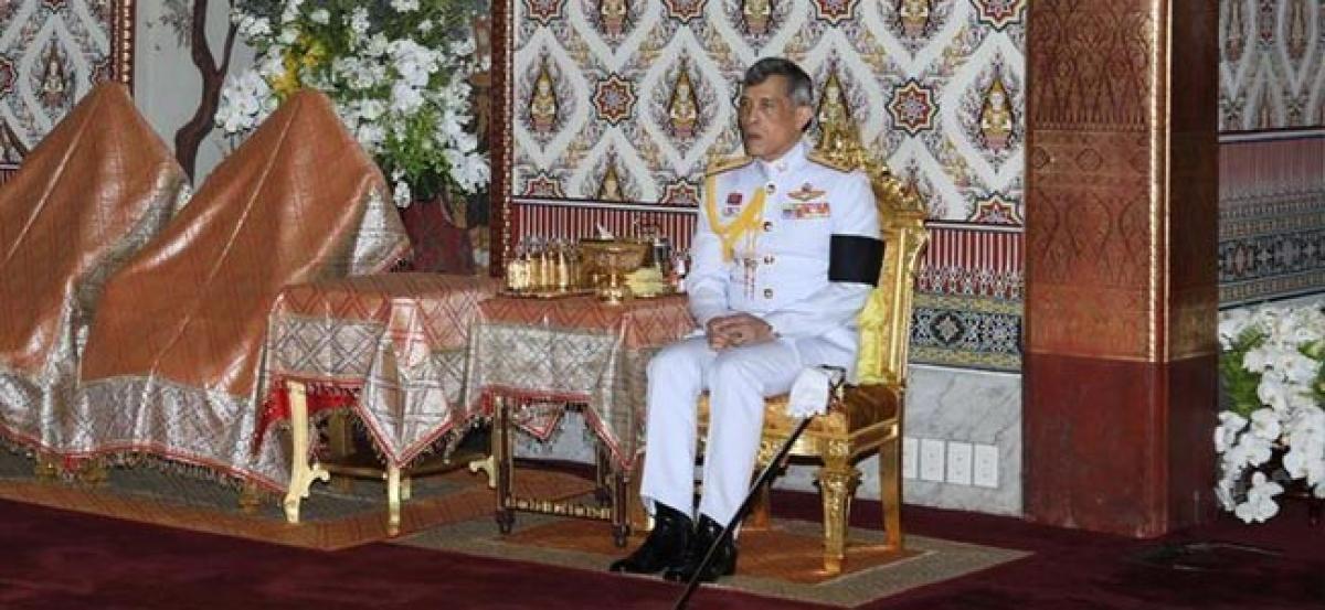 Thailand making preparations for Dec. 1 succession