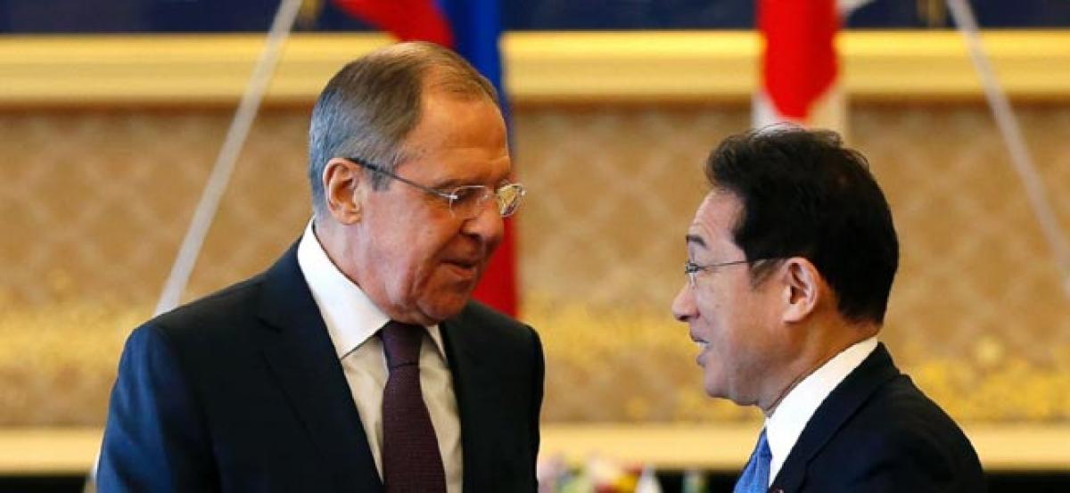 Japan and Russia hold talks on security, territorial dispute