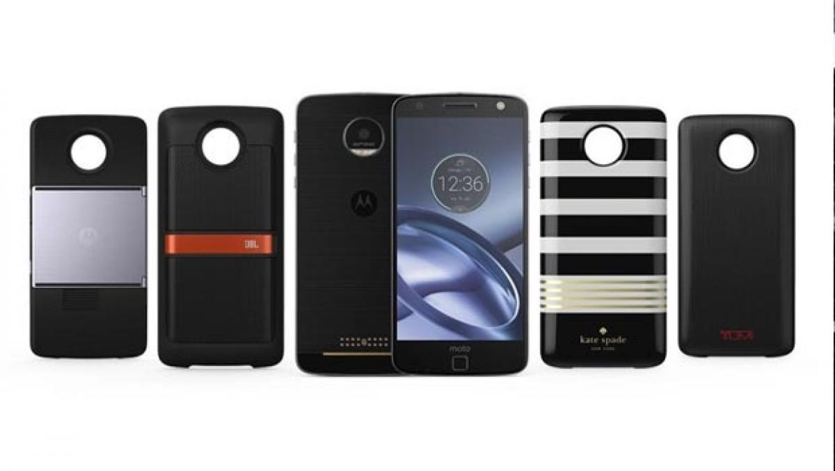 Motorola’s new Moto Z line features swappable modular smart backs