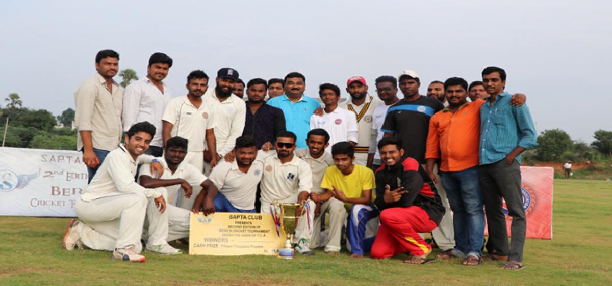 Vamshi XI clinch Berg’s cricket trophy