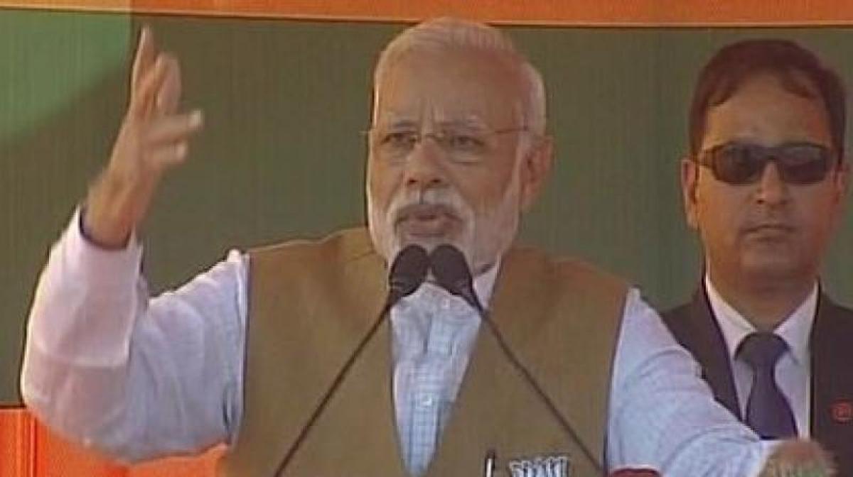 PM Modi at UP rally: Akhilesh Yadav has accepted he has lost the game