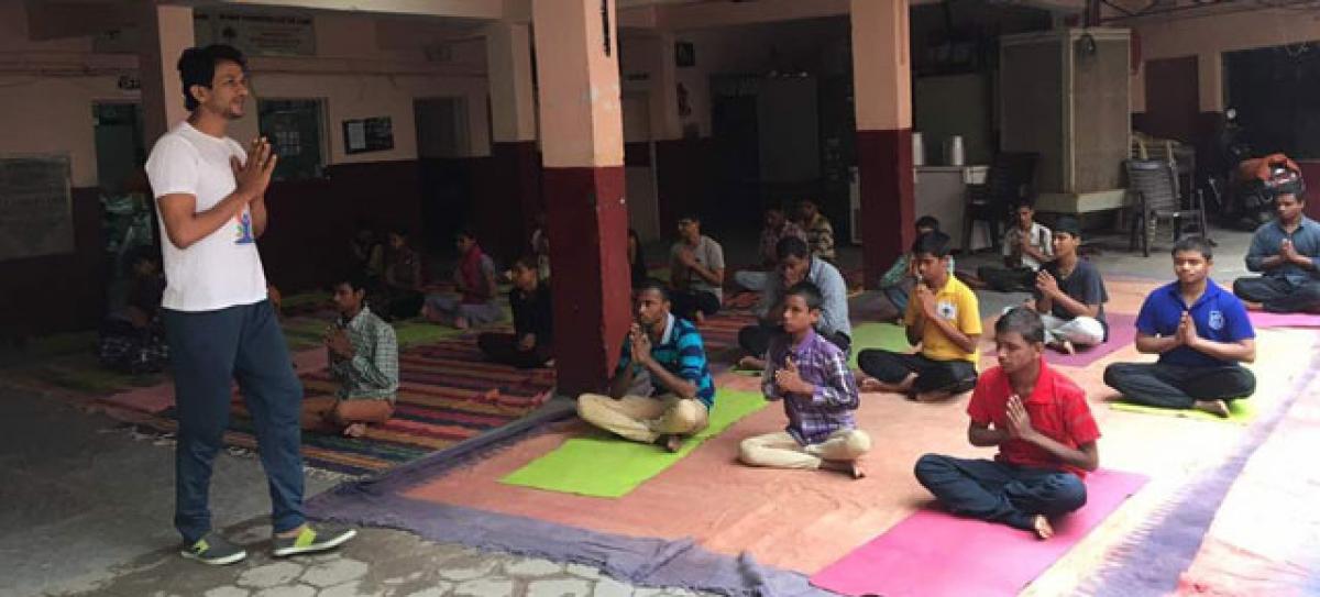 Yoga for differently-abled