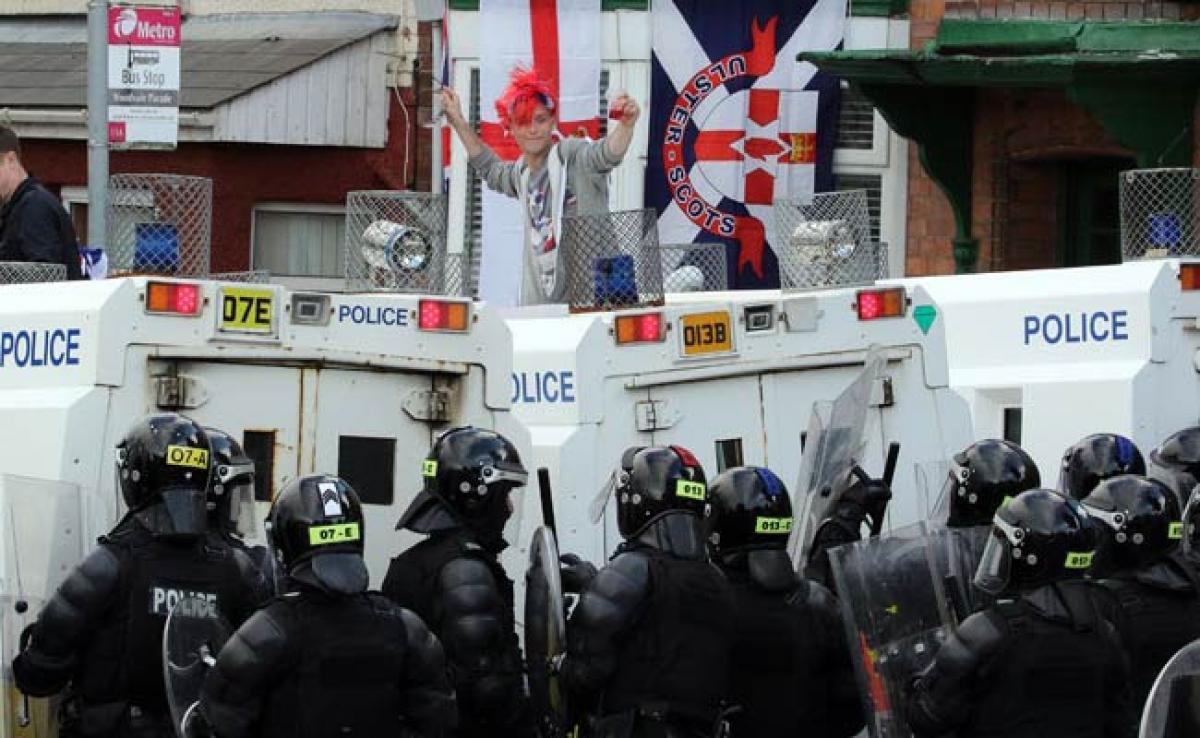Belfast Police Attacked in Loyalist Parade Violence