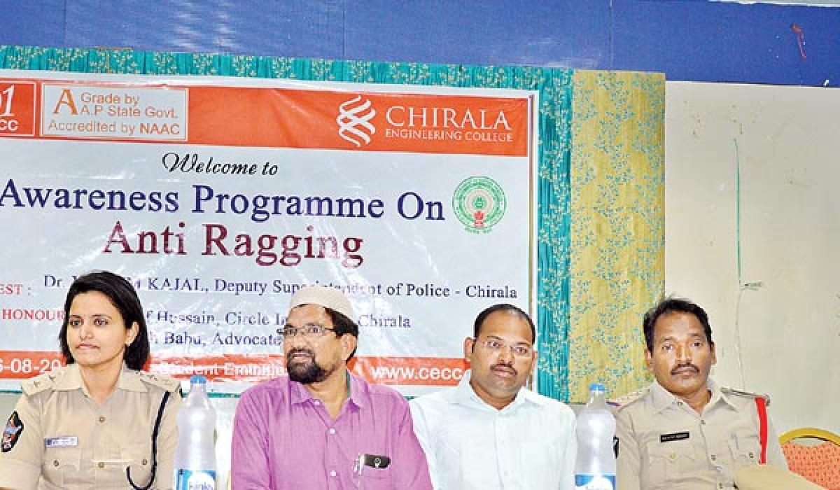 Students advised against indulging in ragging