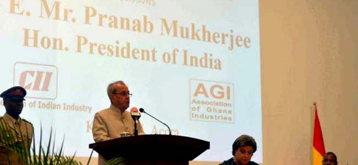 Africa, we stand by you, says President pranab mukherjee