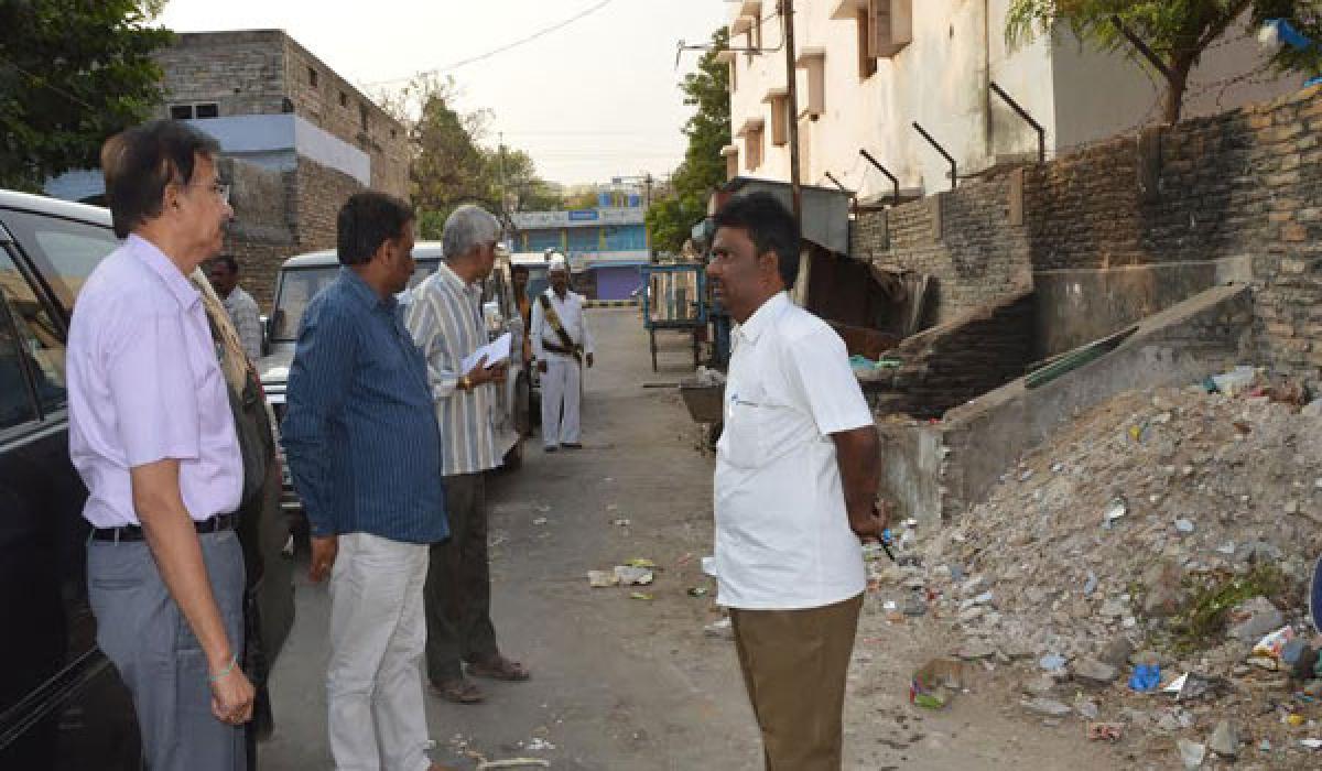 Collector furious over poor sanitation