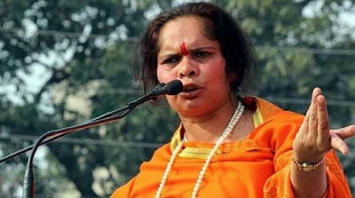 Protests against Sadhvi Prachi for ‘Muslim-free India’ remark