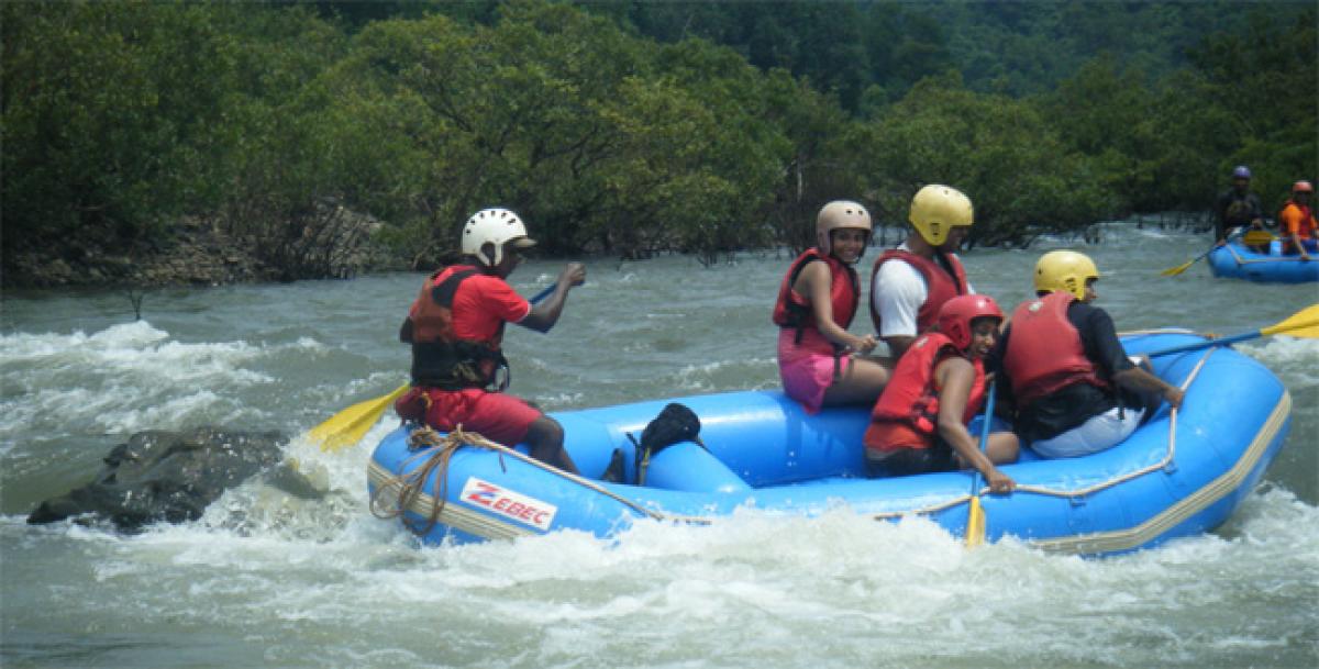 Include snorkeling, scuba diving, river rafting in weekend activities