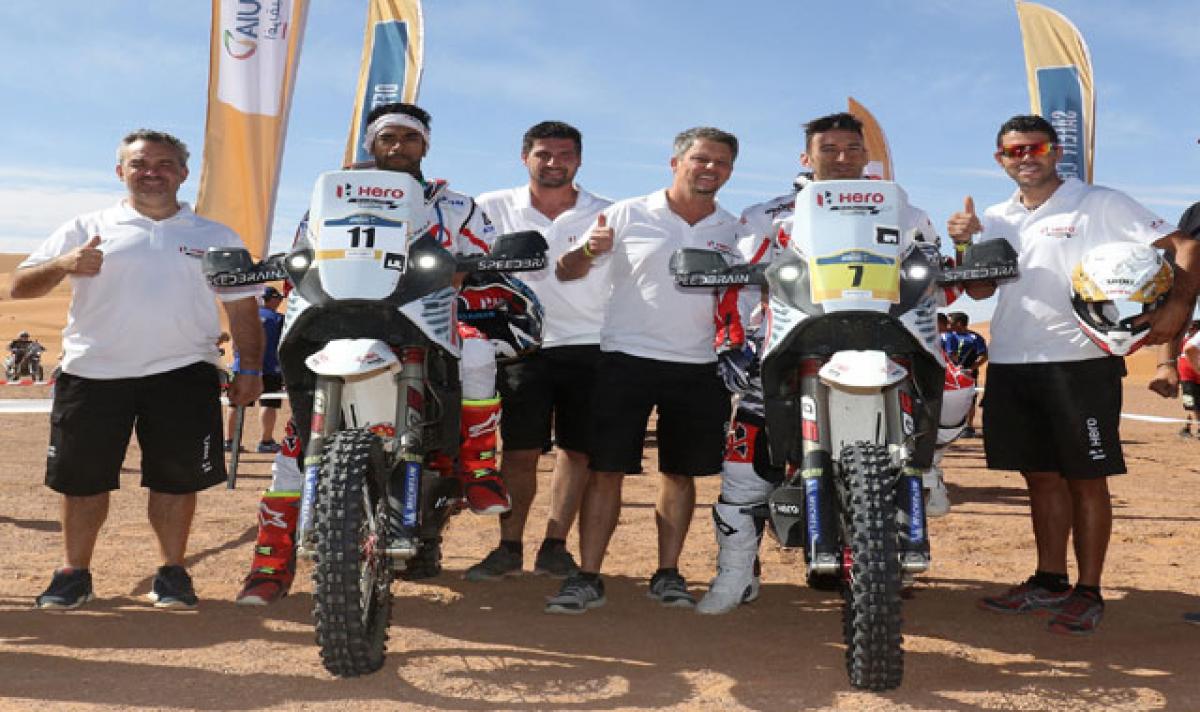 Joaquim Rodrigues finishes Hero Motosports Team Rally in top 10