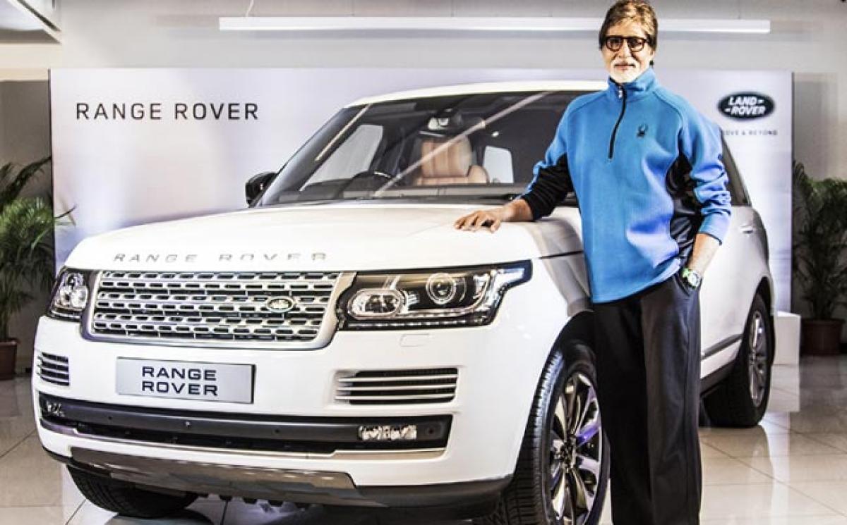 Amitabh Bachchan gets new Land Rover