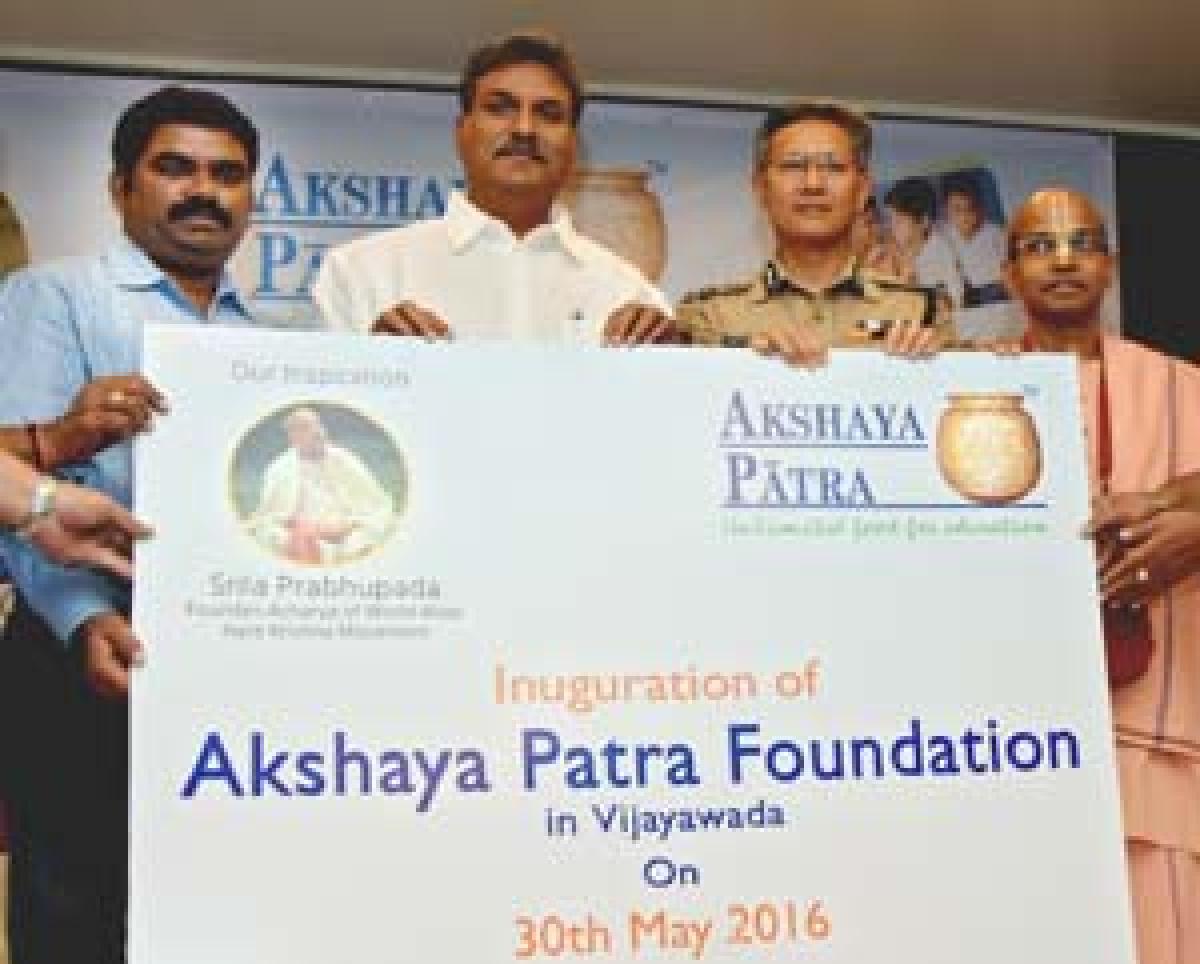 Akshaya Patra promises quality mid-day meals