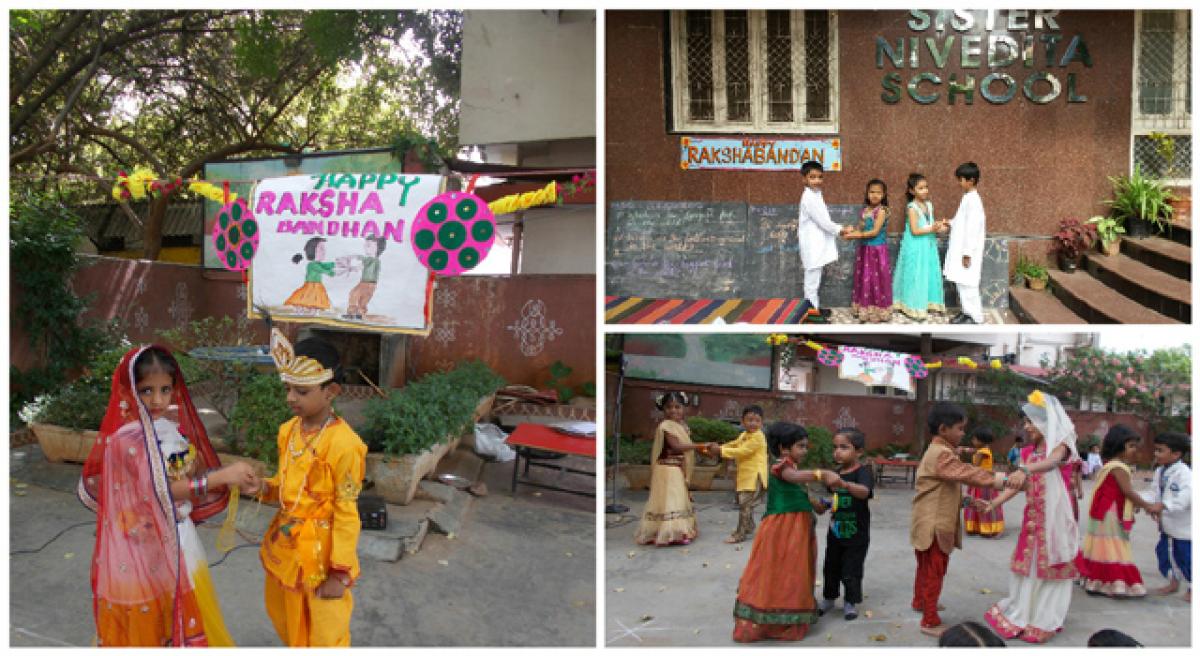 Sister Nivedita School celebrates Rakhi