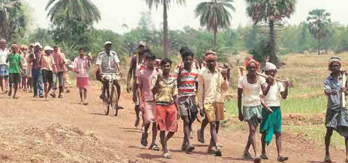 Jobless leaving villages in droves