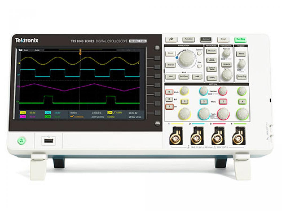 TBS2000 oscilloscope from Tektronix brings next generation capabilities to budget constrained design-engineers and educators