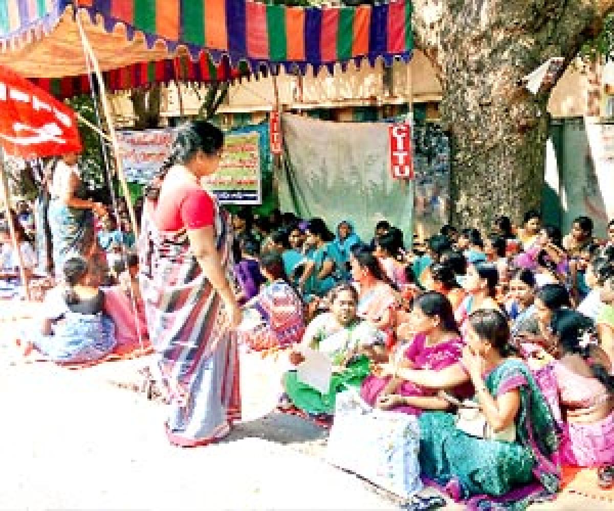 Anganwadi staff demand biometric system