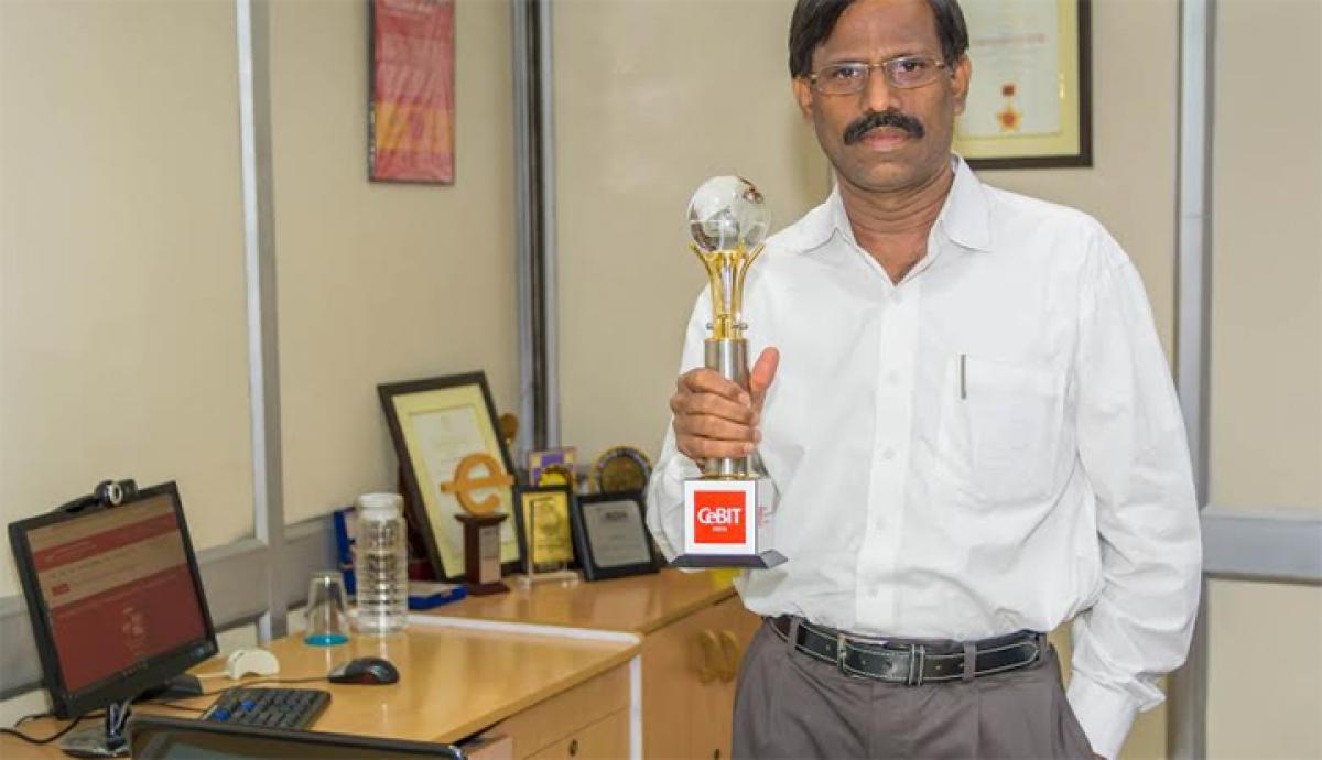 Digital Transformational Leadership Award To K Rajasekhar