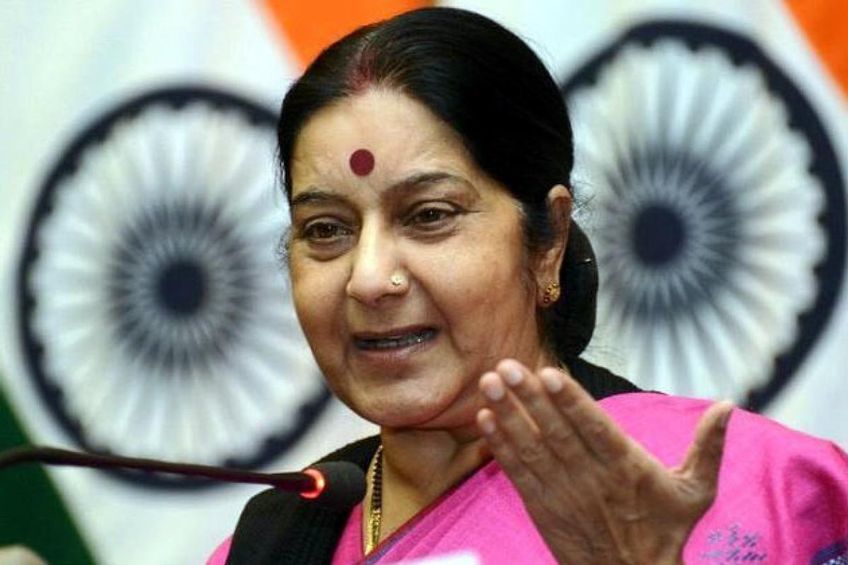 Sushma on two-day visit to Maldives