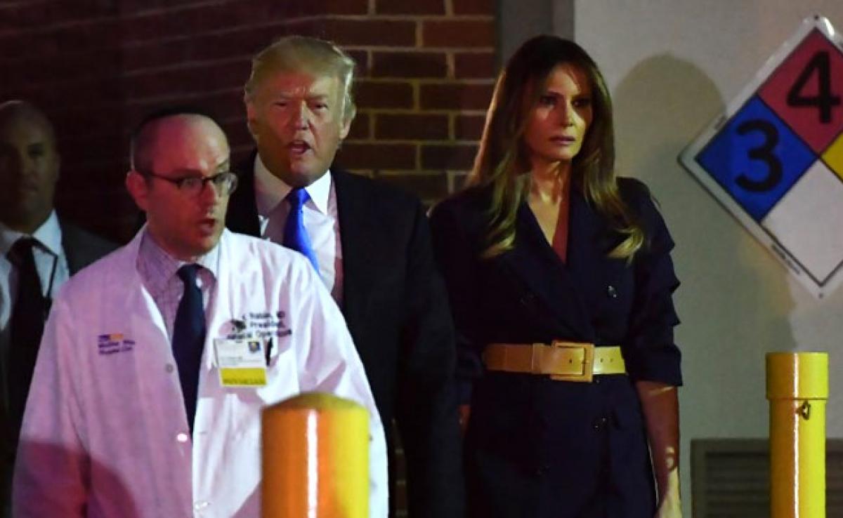 Donald Trump, Melania Trump Visit Republican Hurt In Baseball Shooting, In Hospital
