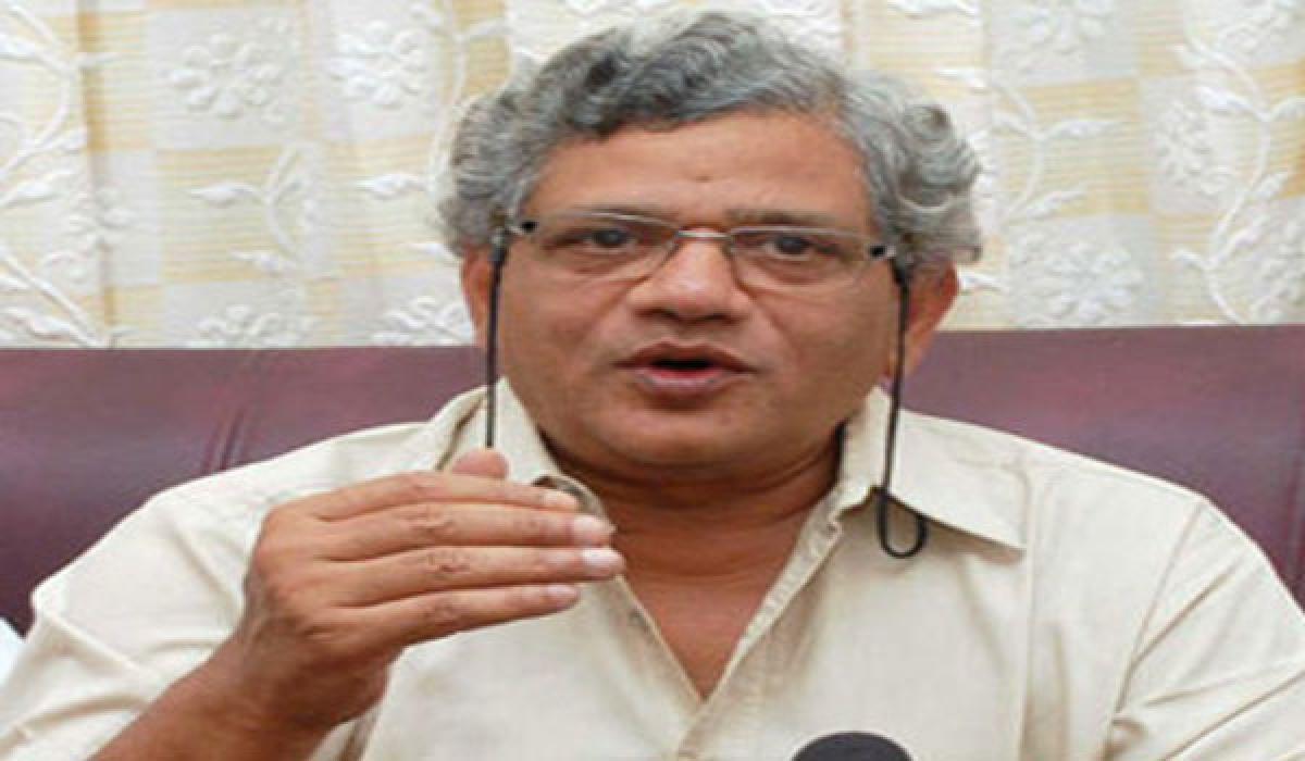 Sitaram Yechuri fires salvo at Centre on poll promises