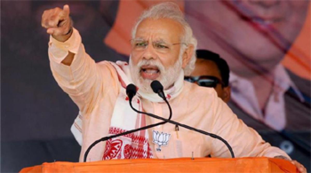 Dont give remote control to others: Modi in Assam