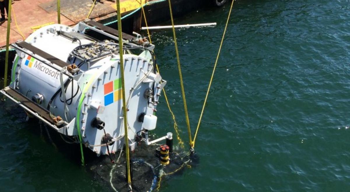 Microsoft testing underwater data centers