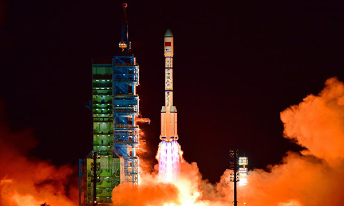 Chinas satellite launched to explore dark matter detects 1.6 bn particles