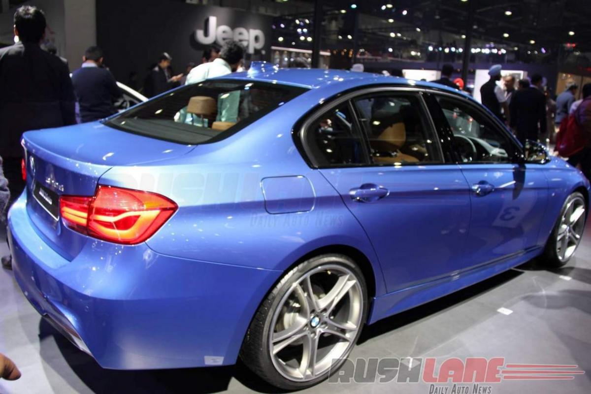 How much does BMW 320i top end luxury line cost in India