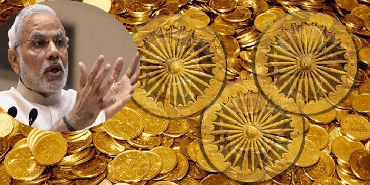 Gold as money-spinner