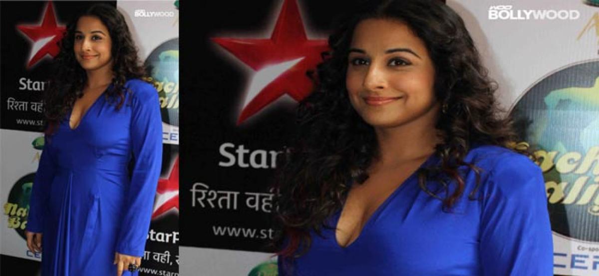 Vidya Balan not trying to be superwoman