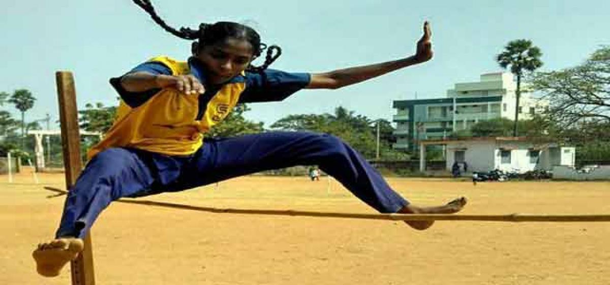 Lokeswari excels in School Games Federation of India Athletics