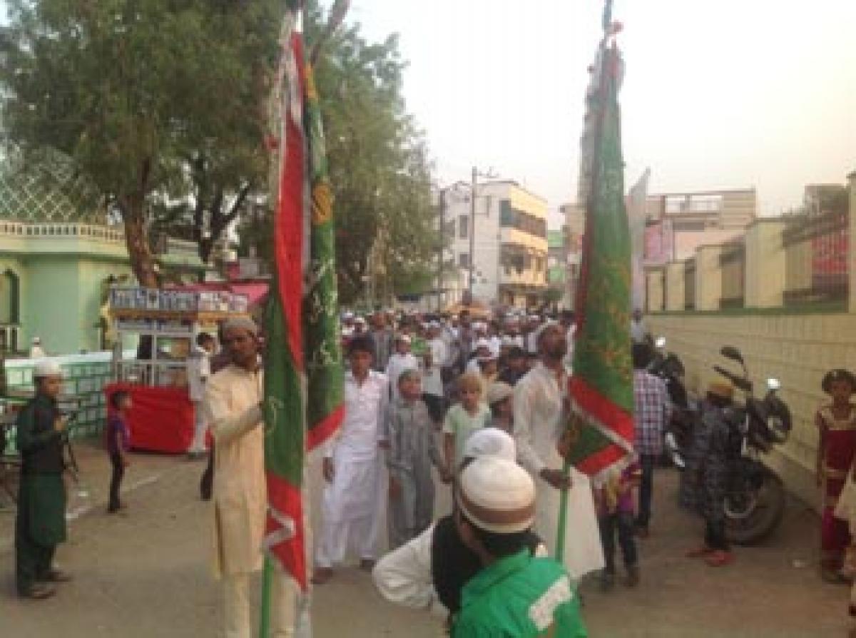 Hazrath Lala Shah Mehaboob Urs-E-Shareef marked with devotional fervour