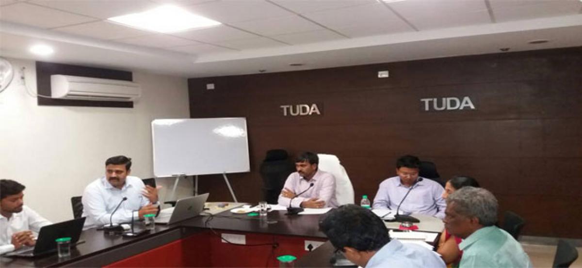 Meeting with consultants held on making Tirupati as smart city
