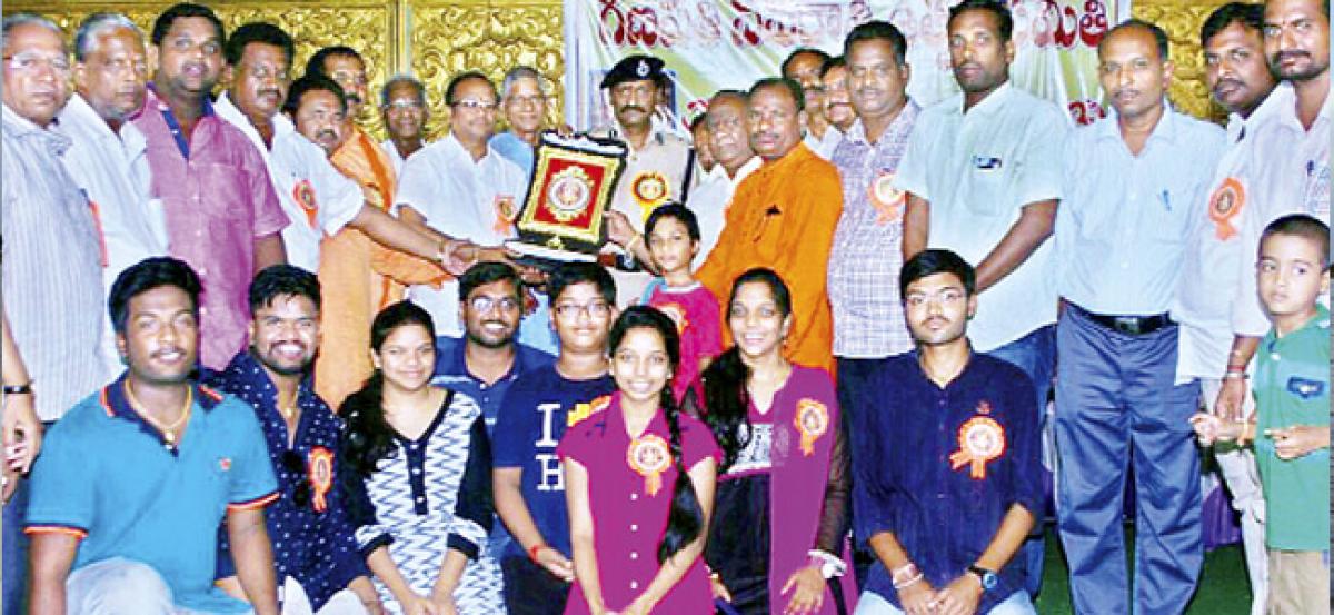 Ganesh mandalis honoured for eco-friendly, innovative idols & programmes