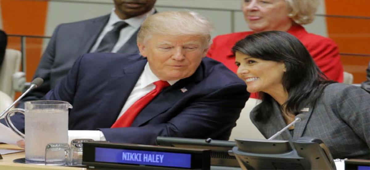 Haley calls Trump affair rumours disgusting