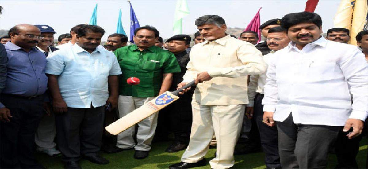 AP aims at organising Olympic Games in Amaravati, says CM