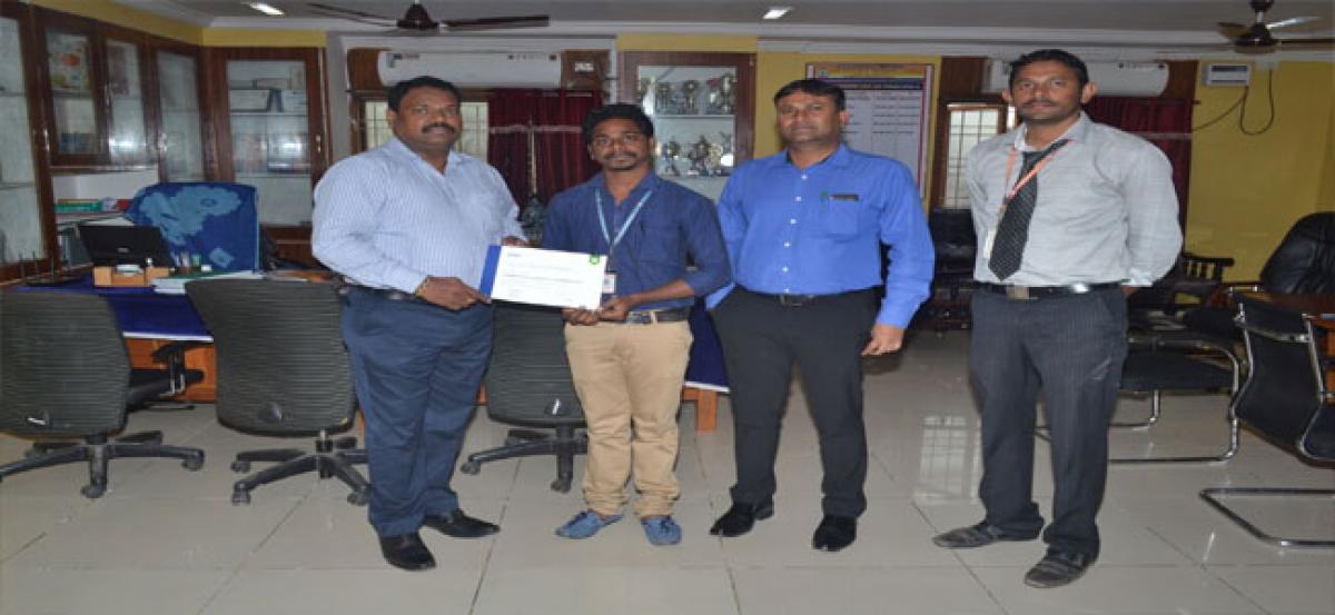 PACE student gets Six Sigma certificate