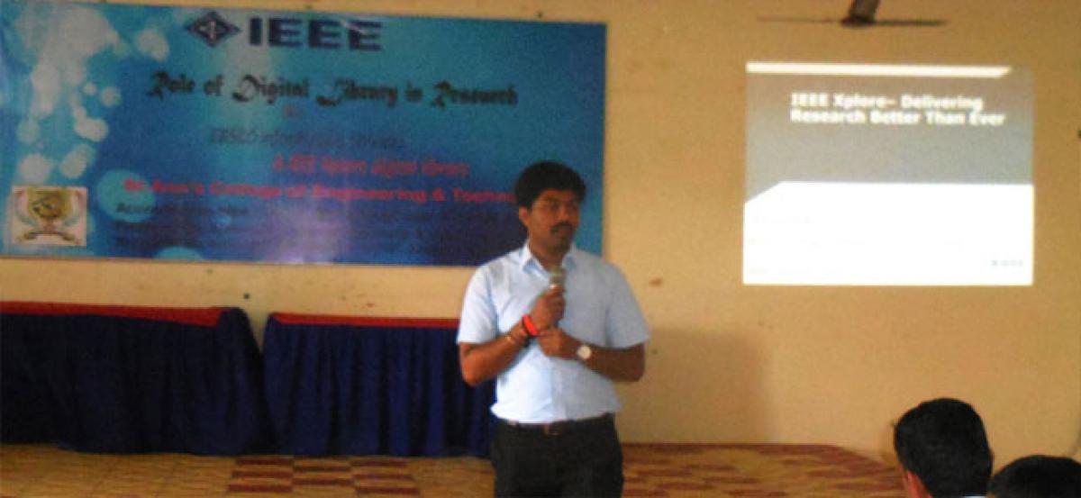 IEEE holds workshop on digital libraries