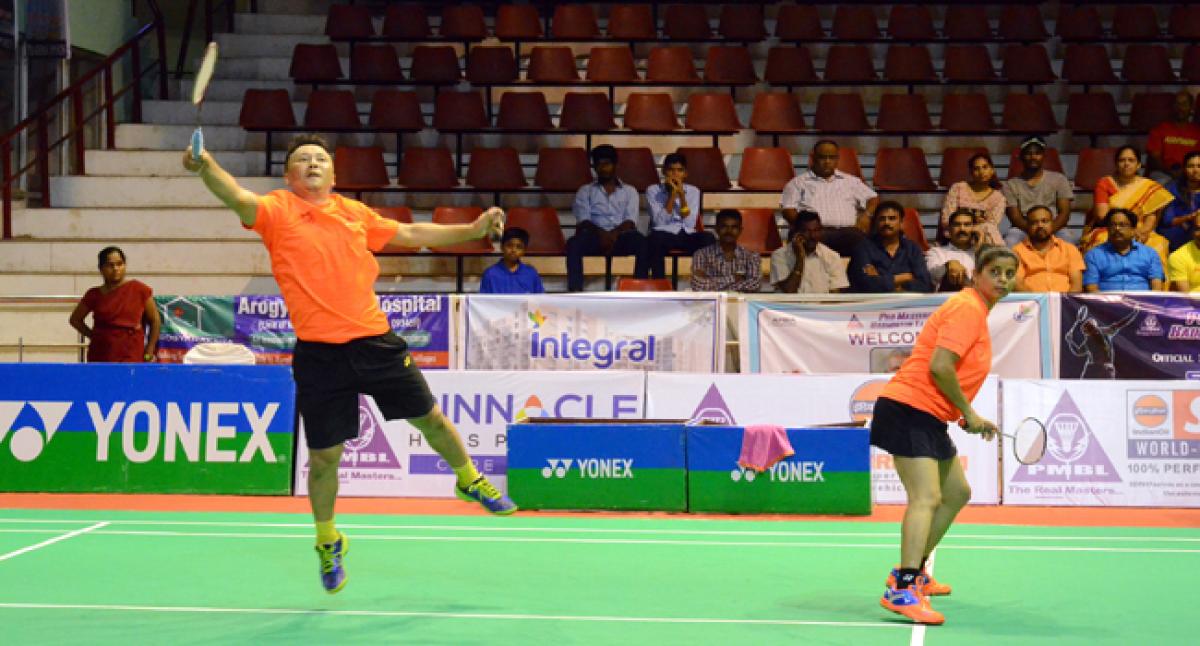 Himalayan Tigers wins Pro Masters Badminton League trophy