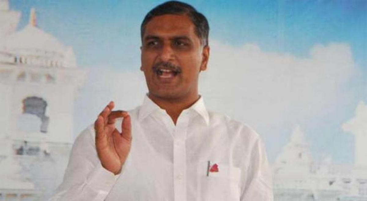 Harish Rao irked over Oppn attitude