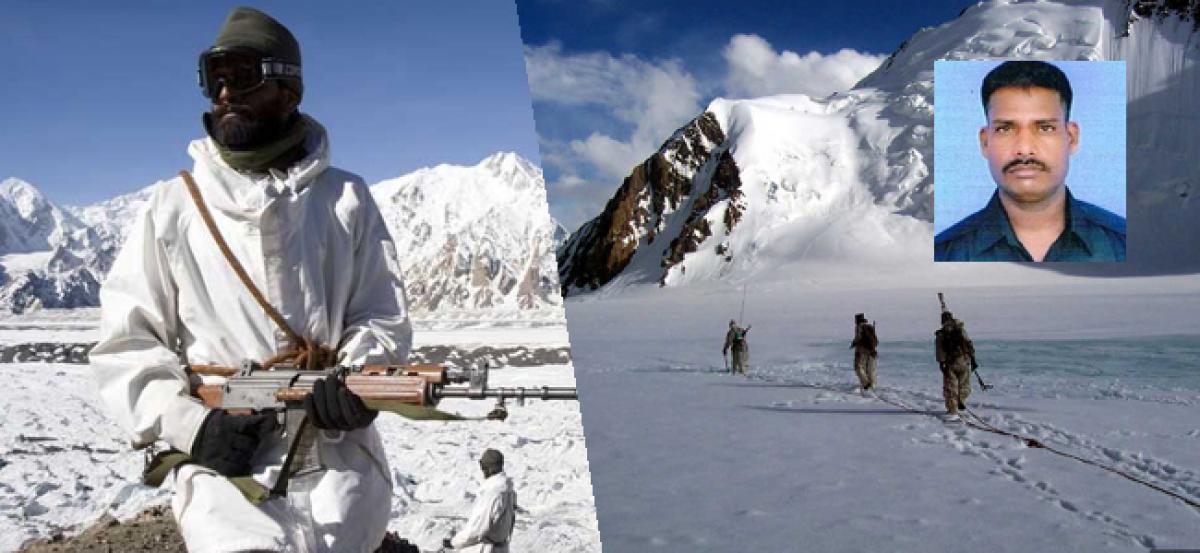 One soldier dies every month in Siachen
