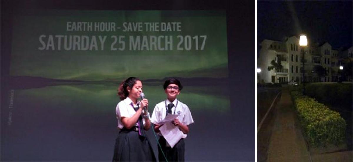 Gurgaon joins the world to mark Earth Hour