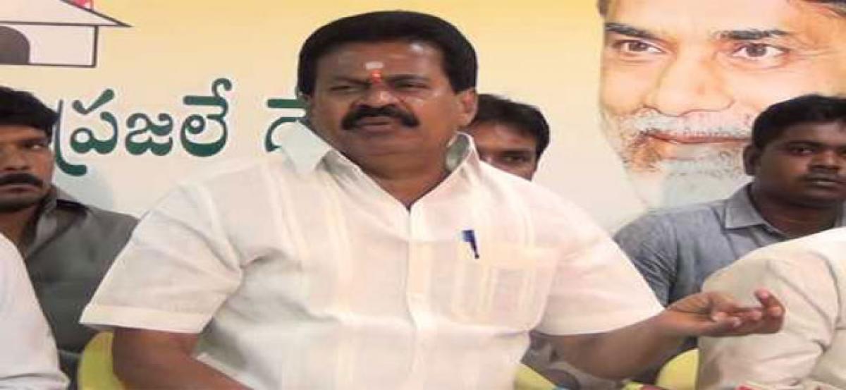 Kotamreddy Srinivasulu Reddy appointed as first NUDA chairman